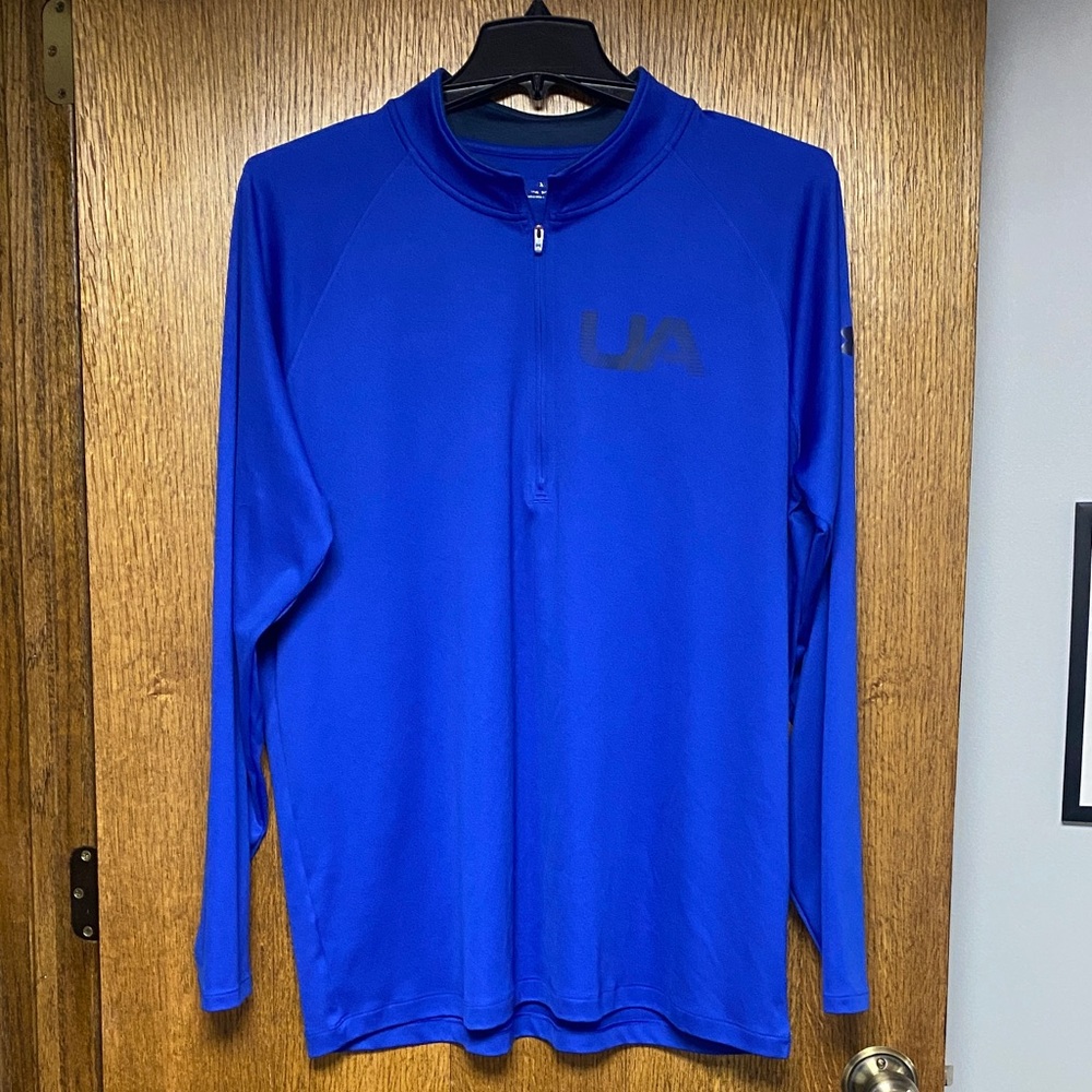 Under Armour Royal Blue Quarter-Zip Top